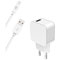 Photos Chargeur 2.4A IC + Câble USB-A/Lightning - Blanc